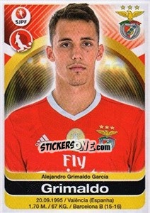 Sticker Grimaldo - Futebol 2016-2017 n. 43 - Panini