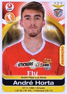 Sticker Andre Horta - Futebol 2016-2017 - Panini