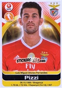 Sticker Pizzi - Futebol 2016-2017 - Panini