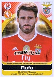 Cromo Rafa Silva - Futebol 2016-2017 - Panini