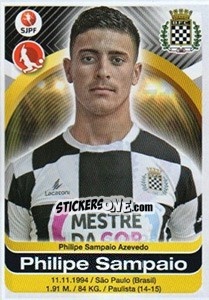 Sticker Philipe Sampaio - Futebol 2016-2017 n. 71 - Panini