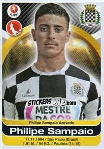 Figurina Philipe Sampaio - Futebol 2016-2017 - Panini