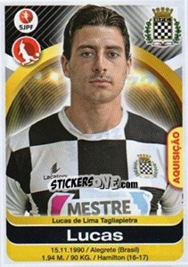 Sticker Lucas - Futebol 2016-2017 n. 73 - Panini