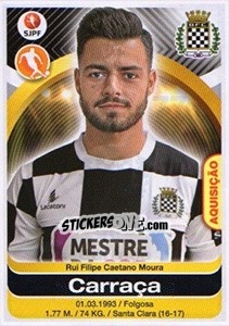 Sticker Carraca - Futebol 2016-2017 n. 77 - Panini