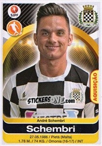 Sticker Schembri - Futebol 2016-2017 n. 79 - Panini