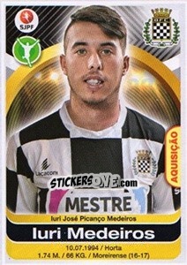 Figurina Iuri Medeiros - Futebol 2016-2017 - Panini