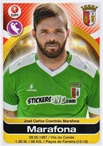 Sticker Marafona - Futebol 2016-2017 n. 86 - Panini