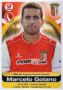 Sticker Marcelo Goiano - Futebol 2016-2017 - Panini