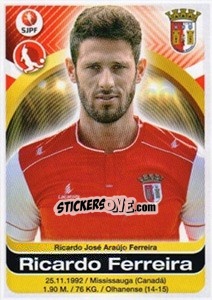 Cromo Ricardo Ferreira - Futebol 2016-2017 n. 89 - Panini
