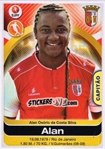 Sticker Alan - Futebol 2016-2017 n. 95 - Panini