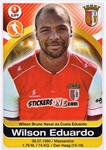 Cromo Wilson Eduardo - Futebol 2016-2017 - Panini