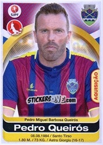 Figurina Pedro Queiros - Futebol 2016-2017 n. 104 - Panini