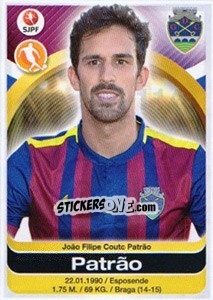 Cromo Patrao - Futebol 2016-2017 - Panini