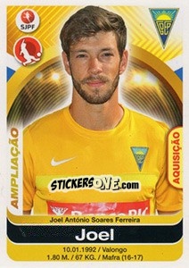 Sticker Joel - Futebol 2016-2017 n. 126bis - Panini