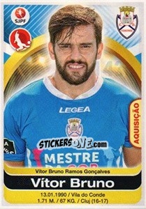 Sticker Vitor Bruno - Futebol 2016-2017 n. 143 - Panini