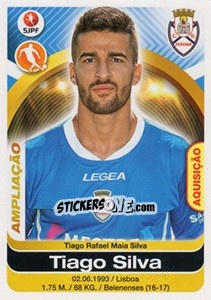 Sticker Tiago Silva - Futebol 2016-2017 n. 148bis - Panini