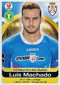 Sticker Luis Machado - Futebol 2016-2017 - Panini