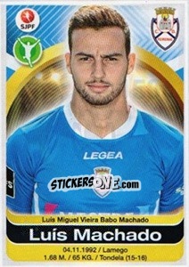 Sticker Luis Machado - Futebol 2016-2017 n. 150 - Panini
