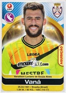 Cromo Vana - Futebol 2016-2017 - Panini