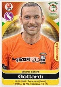 Sticker Gottardi - Futebol 2016-2017 n. 154 - Panini