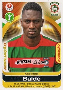 Sticker Balde - Futebol 2016-2017 n. 167bis - Panini