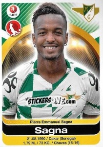 Sticker Sagna - Futebol 2016-2017 - Panini
