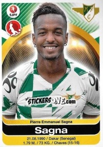 Sticker Sagna - Futebol 2016-2017 n. 172 - Panini