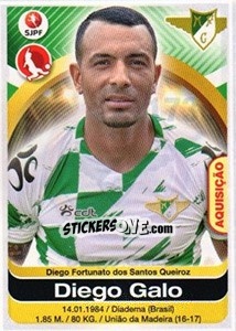 Sticker Diego Galo - Futebol 2016-2017 n. 173 - Panini