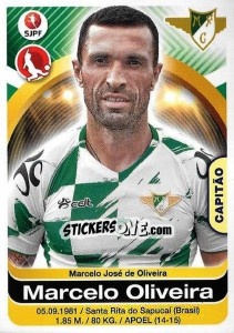 Cromo Marcelo Oliveira - Futebol 2016-2017 - Panini