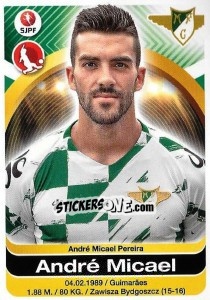 Sticker Andre Micael - Futebol 2016-2017 n. 176 - Panini
