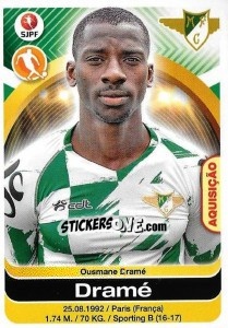Sticker Drame - Futebol 2016-2017 n. 182 - Panini