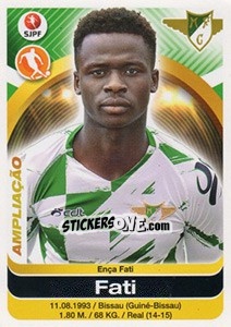 Sticker Fati - Futebol 2016-2017 n. 182bis - Panini