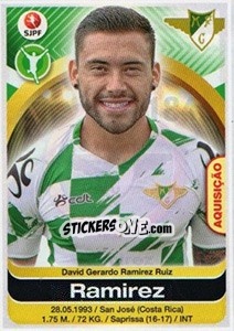 Sticker Ramirez - Futebol 2016-2017 - Panini