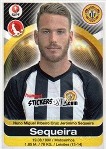 Sticker Sequeira - Futebol 2016-2017 n. 194 - Panini