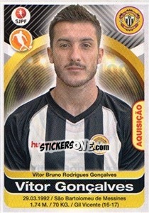 Sticker Vitor Goncalves - Futebol 2016-2017 n. 199 - Panini
