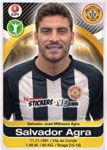 Sticker Salvador Agra - Futebol 2016-2017 n. 200 - Panini