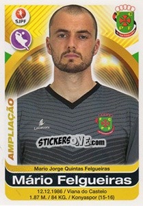 Figurina Mario Felgueiras - Futebol 2016-2017 - Panini