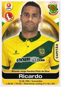 Figurina Ricardo - Futebol 2016-2017 - Panini