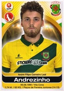 Sticker Andrezinho - Futebol 2016-2017 n. 227 - Panini