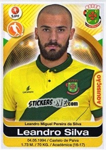 Sticker Leandro Silva - Futebol 2016-2017 n. 232 - Panini