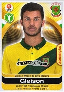 Sticker Gleison - Futebol 2016-2017 - Panini