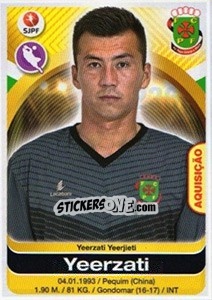 Cromo Yeerzati - Futebol 2016-2017 - Panini