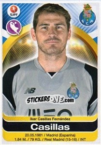 Sticker Iker Casillas - Futebol 2016-2017 n. 238 - Panini