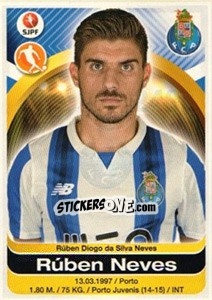 Sticker Ruben Neves - Futebol 2016-2017 - Panini