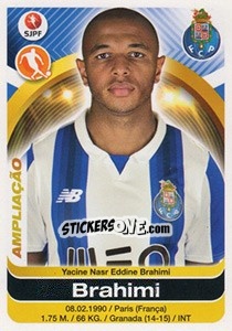 Figurina Yacine Brahimi - Futebol 2016-2017 - Panini