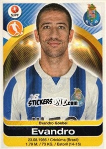 Cromo Evandro - Futebol 2016-2017 - Panini