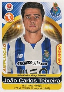 Sticker Joao Carlos Teixeira - Futebol 2016-2017 - Panini