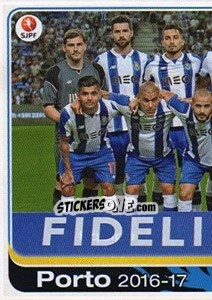 Sticker Equipa (Puzzel 1) - Futebol 2016-2017 - Panini