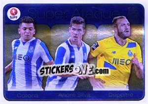 Sticker Super Ataque - Futebol 2016-2017 - Panini