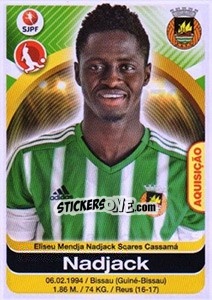 Sticker Nadjack - Futebol 2016-2017 n. 272 - Panini